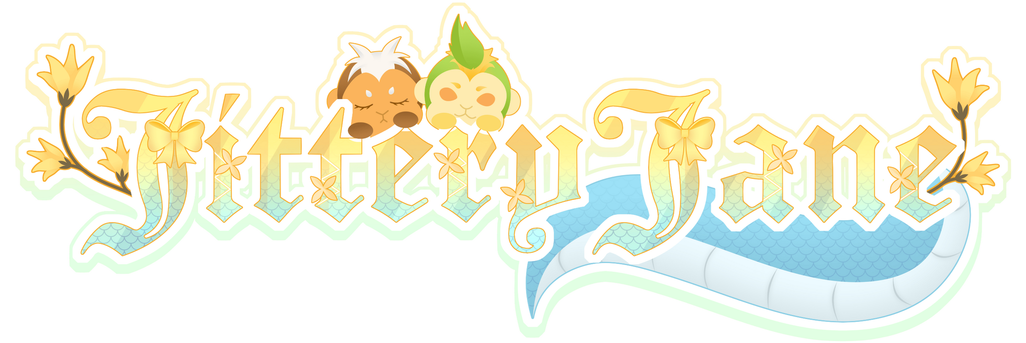 JitteryJane logo by @efhena